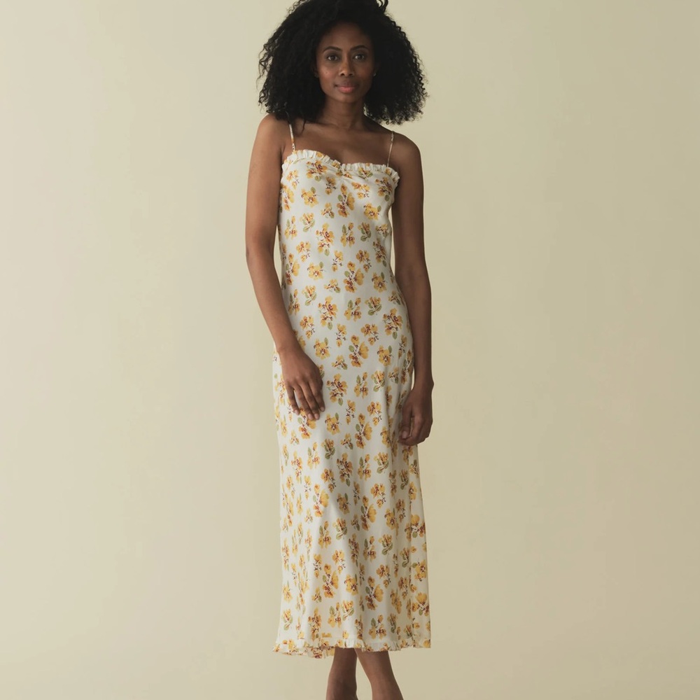 Doen Calsi Dress in Amber Frolicking Floral